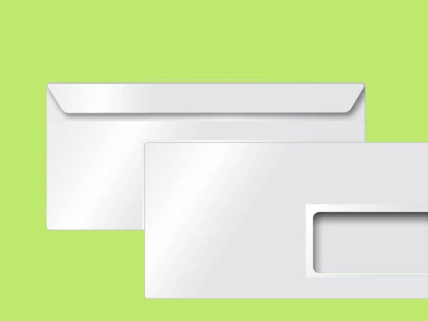 Briefumschläge mit Fenster in Sonderfarben HKS und Pantone