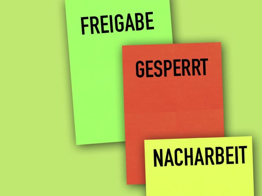 QS-Karten in Leuchtfarbe drucken